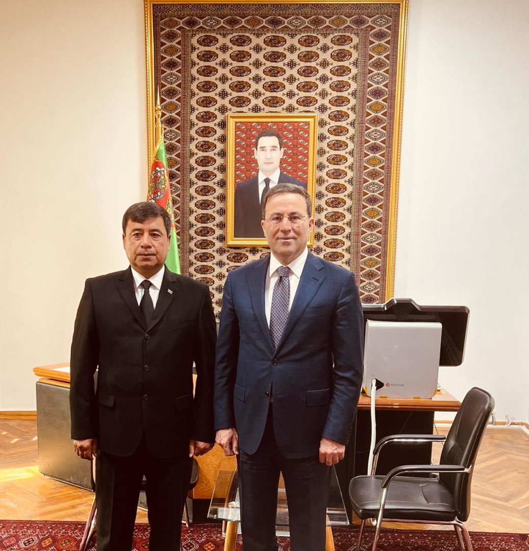 Azərbaycanın Türkmənistandakı səfiri Balkan vilayətinə səfər edib (FOTO)