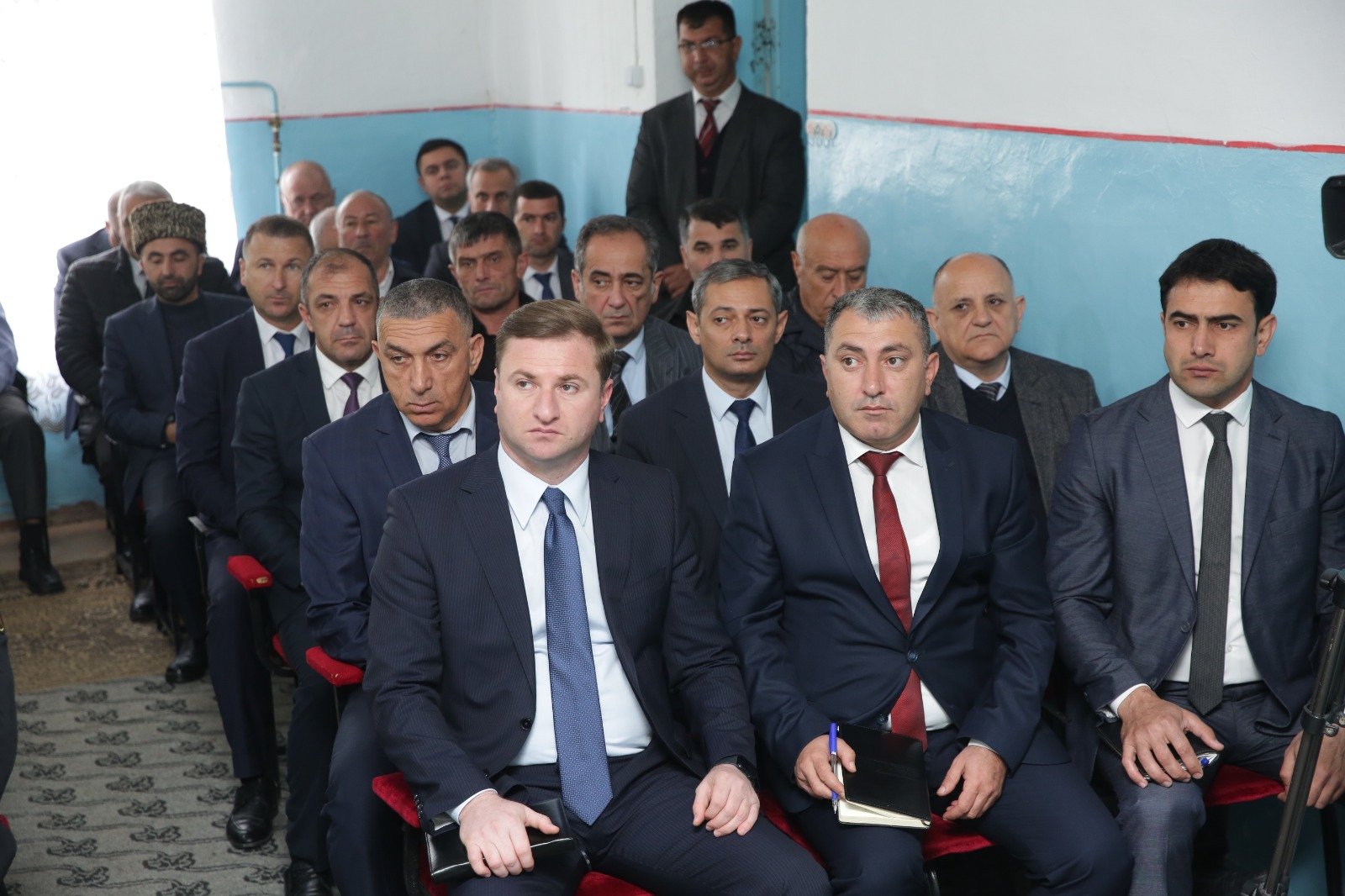 Xaçmazın Yergüc kəndində sakinlərin müraciət və təklifləri dinlənilib (FOTO)