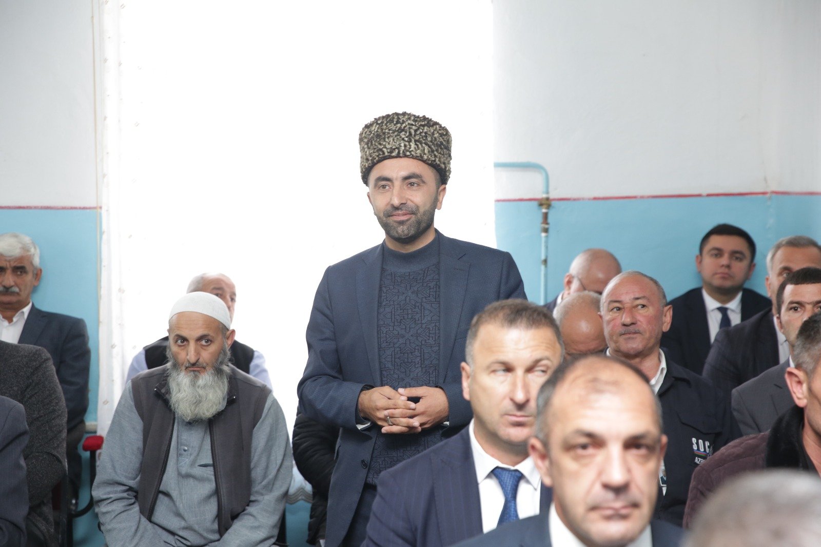 Xaçmazın Yergüc kəndində sakinlərin müraciət və təklifləri dinlənilib (FOTO)