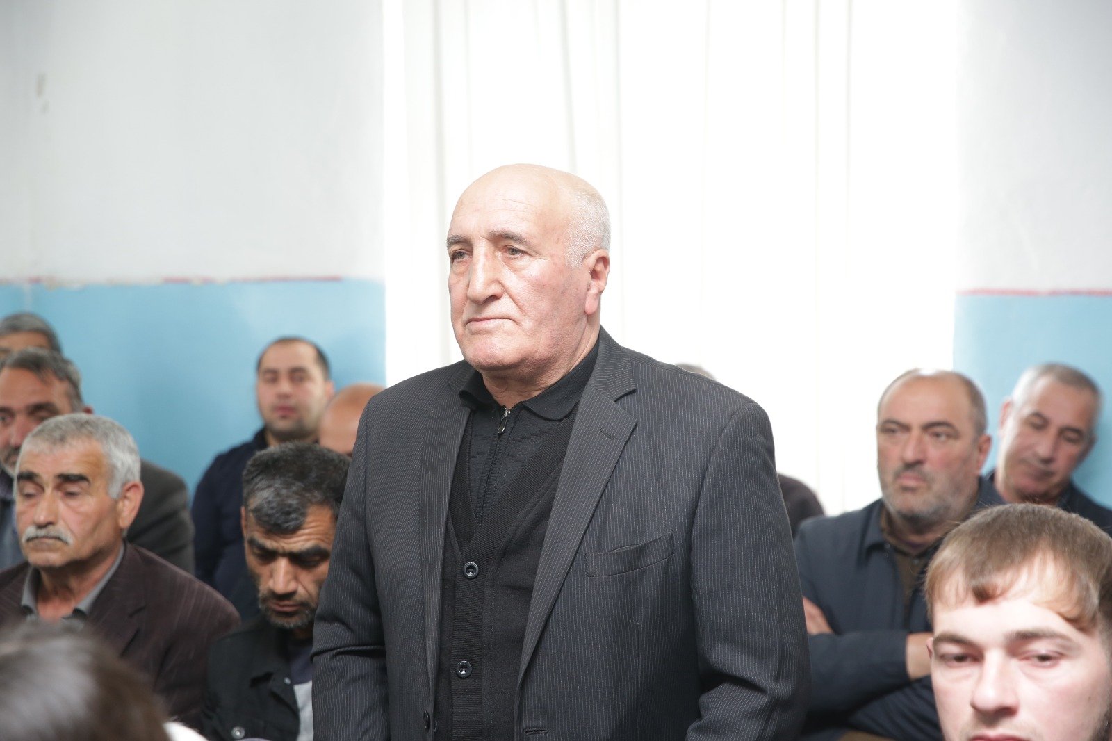 Xaçmazın Yergüc kəndində sakinlərin müraciət və təklifləri dinlənilib (FOTO)