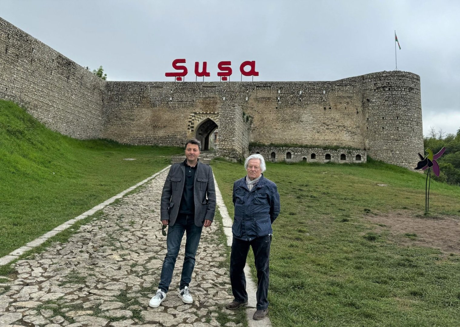 Avropa Parlamentinin deputatı Şuşada olub (FOTO)