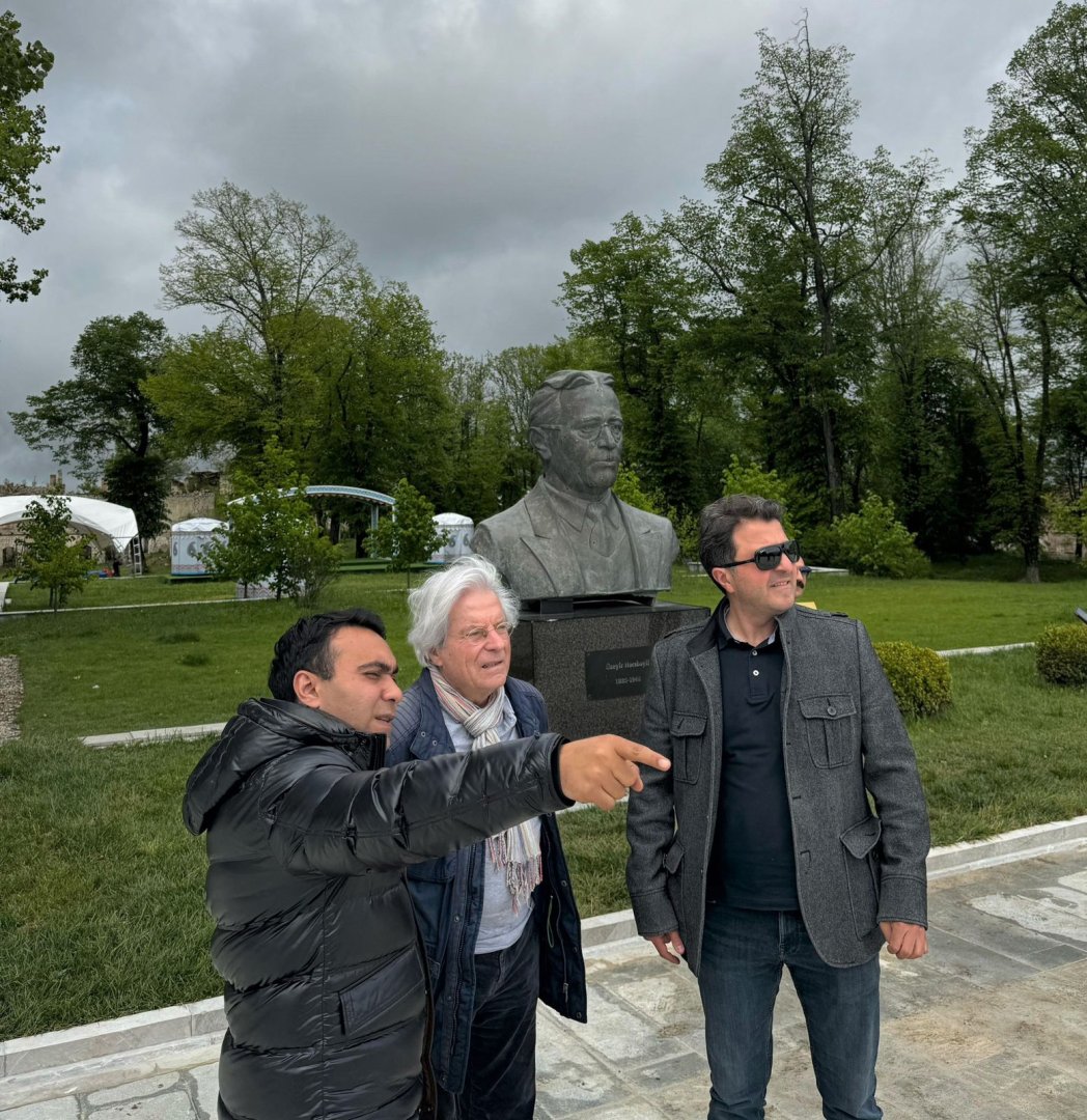 Avropa Parlamentinin deputatı Şuşada olub (FOTO)