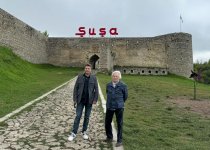 Avropa Parlamentinin deputatı Şuşada olub (FOTO)