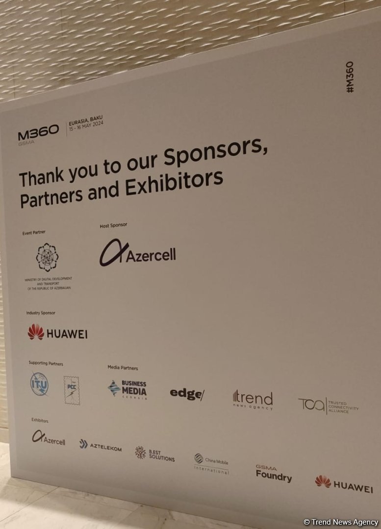 “GSMA M360 Eurasia 2024” konfransının açılış mərasimi keçirilir (FOTO) (ƏLAVƏ OLUNUB)