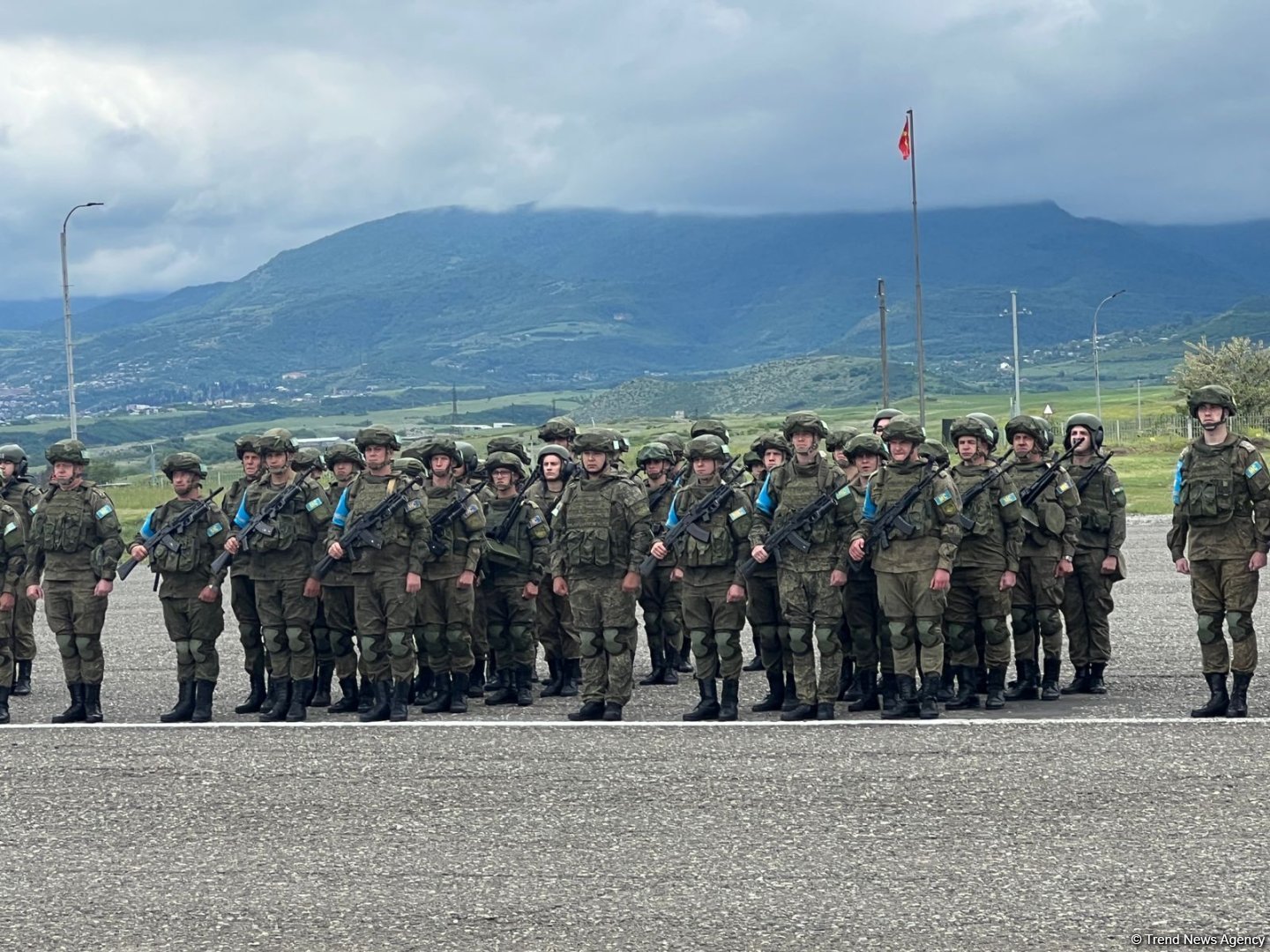 Rusiya sülhməramlılarının Qarabağı tərk etməsi ilə bağlı tədbir keçirilib (FOTO/VİDEO) (YENİLƏNİB)