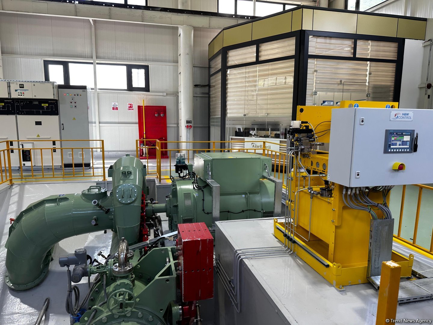 Zabuxçaydan əldə edilən "yaşıl enerji" ölkənin enerji sisteminə ötürüləcək (FOTO)