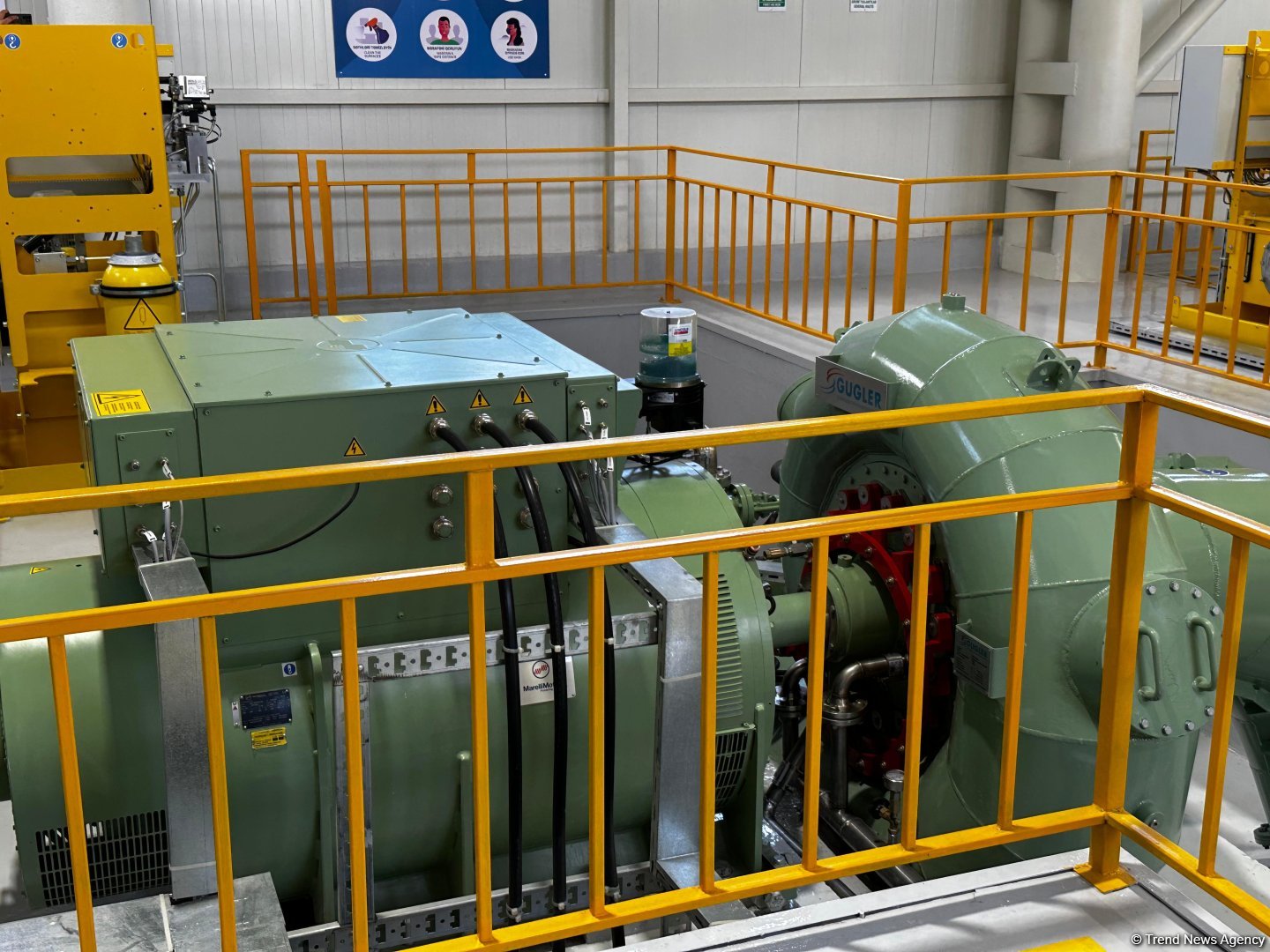 Zabuxçaydan əldə edilən "yaşıl enerji" ölkənin enerji sisteminə ötürüləcək (FOTO)