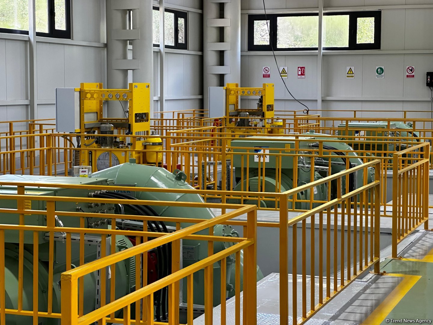 Zabuxçaydan əldə edilən "yaşıl enerji" ölkənin enerji sisteminə ötürüləcək (FOTO)