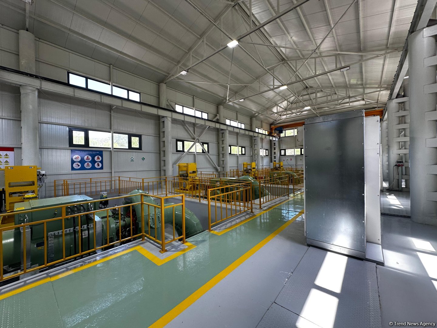 Zabuxçaydan əldə edilən "yaşıl enerji" ölkənin enerji sisteminə ötürüləcək (FOTO)
