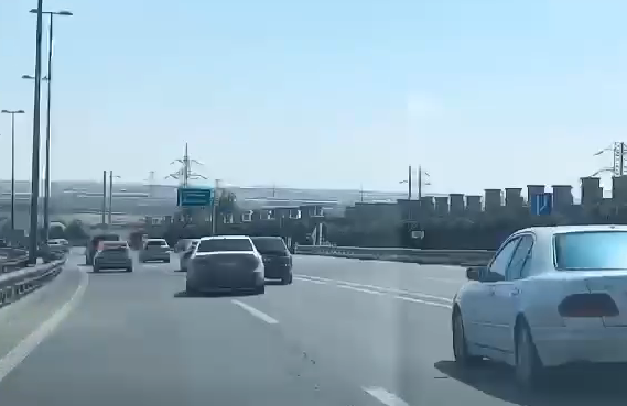 Bakıda sürət yarışı keçirən sürücülər tutuldu (VİDEO)