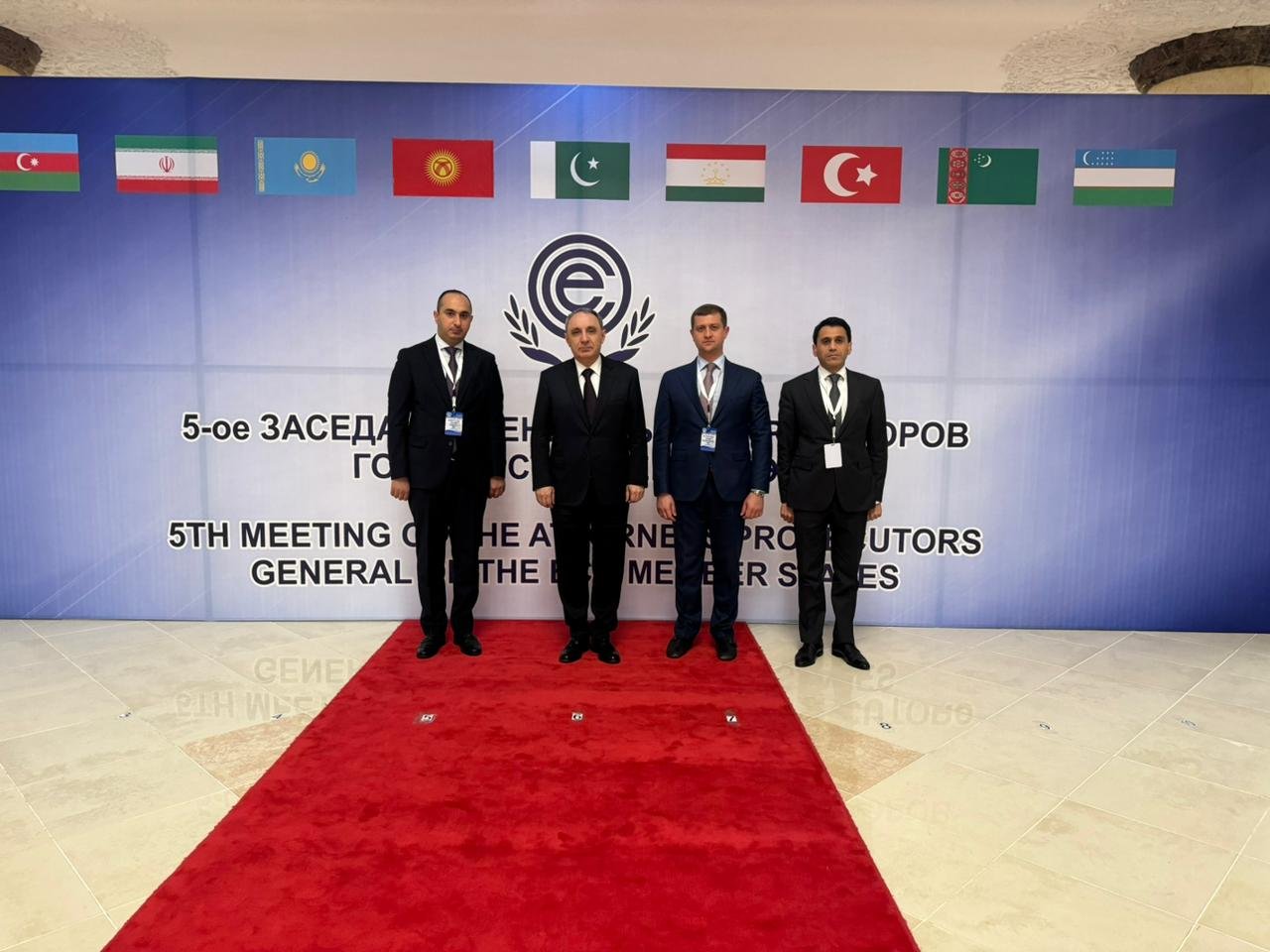 Baş prokuror Düşənbəyə işgüzar səfərə gedib (FOTO)