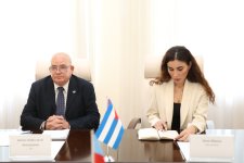 Səhiyyə Nazirliyində Kubanın ölkəmizdəki səfiri ilə görüş keçirilib (FOTO)