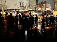 Bakıda güclü yanğının baş verdiyi ərazidən yeni görüntülər (FOTO/VİDEO)