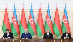 Azərbaycan-Belarus sənədləri imzalanıb (FOTO/VİDEO) (YENİLƏNİB)