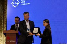 “Fintex Summit 2024” çərçivəsində sponsorlar və tərəfdaşlar mükafatlandırıldı (FOTO)