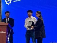 “Fintex Summit 2024” çərçivəsində sponsorlar və tərəfdaşlar mükafatlandırıldı (FOTO)