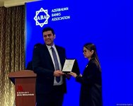 “Fintex Summit 2024” çərçivəsində sponsorlar və tərəfdaşlar mükafatlandırıldı (FOTO)
