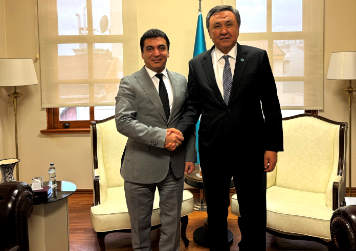 Türk Dövlətləri Təşkilatının Baş katibi və "Union Logistics"in rəhbəri arasında görüş olub