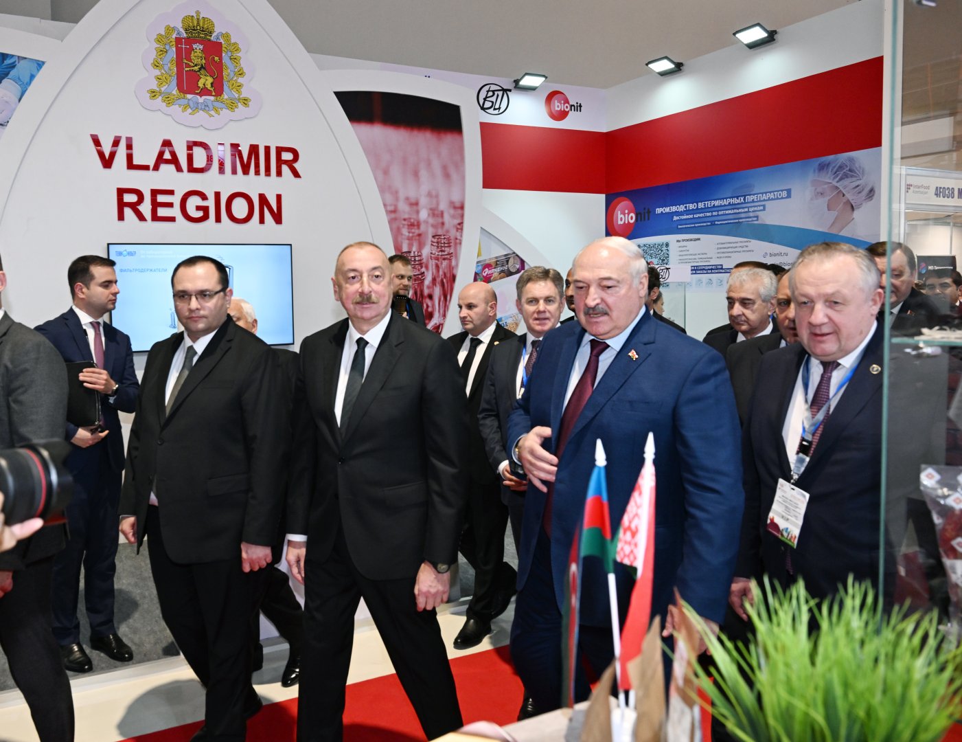 Azərbaycan və Belarus Prezidentləri “Caspian Agro” və  “InterFood Azerbaijan” sərgiləri ilə tanış olublar (FOTO/VİDEO) (YENİLƏNİB-2)