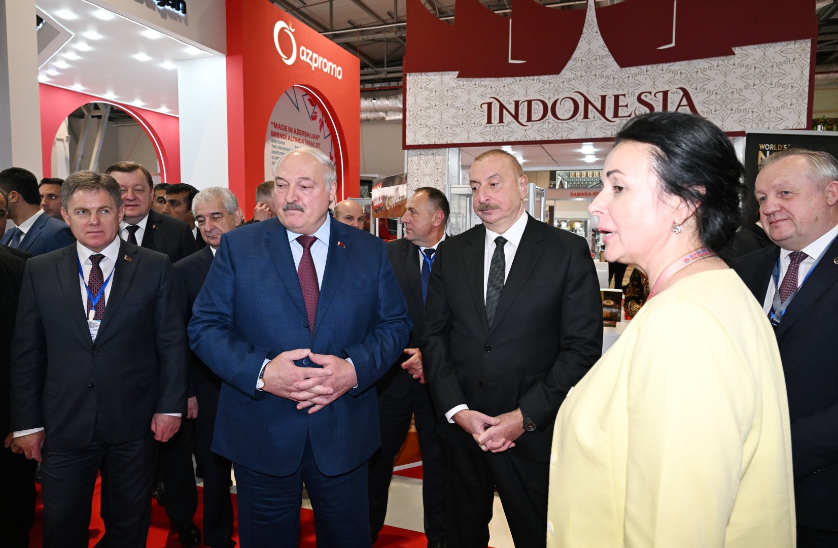 Azərbaycan və Belarus Prezidentləri “Caspian Agro” və  “InterFood Azerbaijan” sərgiləri ilə tanış olublar (FOTO/VİDEO) (YENİLƏNİB-2)