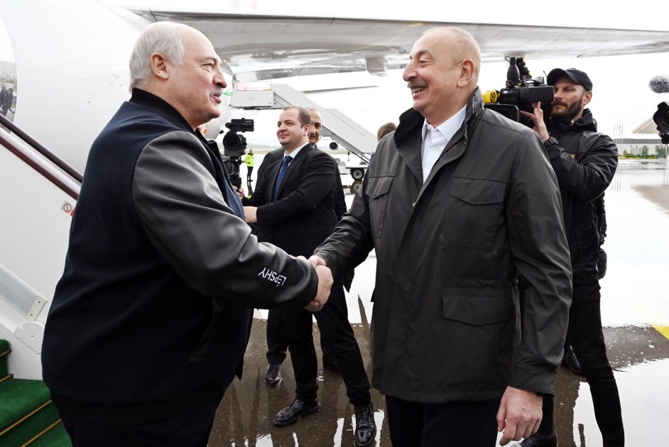 Azərbaycanda dövlət səfərində olan Belarus Prezidenti Aleksandr Lukaşenko Füzuli rayonuna gəlib (FOTO/VİDEO) (YENİLƏNİB)