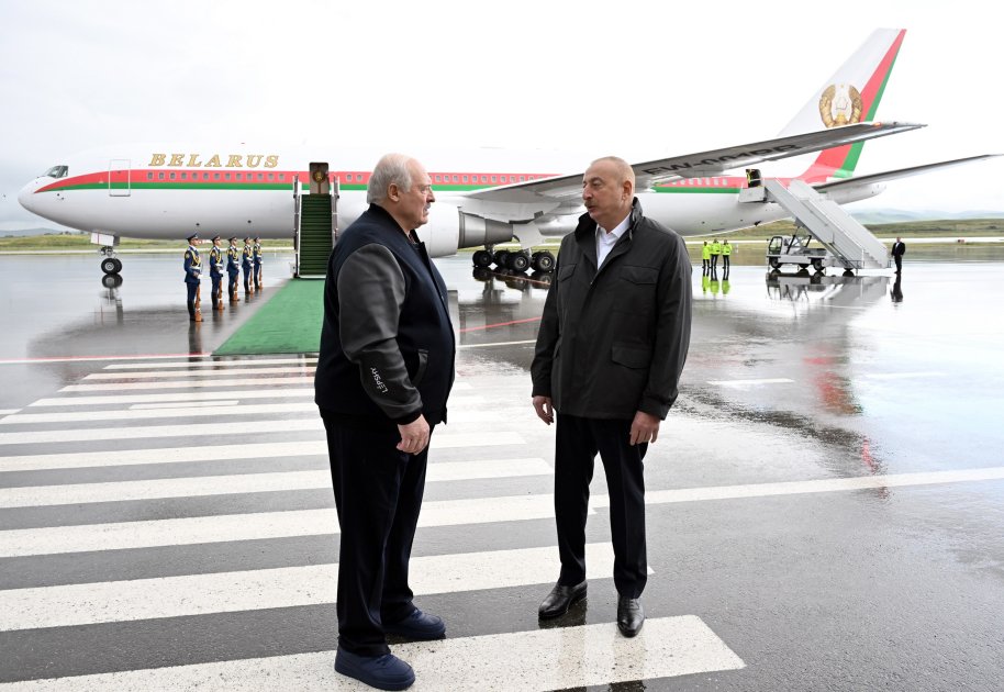 Azərbaycanda dövlət səfərində olan Belarus Prezidenti Aleksandr Lukaşenko Füzuli rayonuna gəlib (FOTO/VİDEO) (YENİLƏNİB)