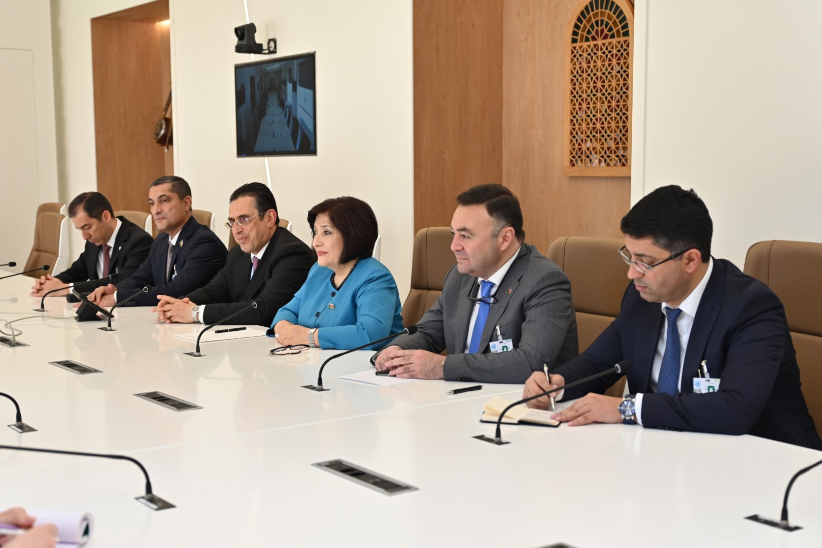 Sahibə Qafarova BMT-nin Cenevrədəki Ofisinin Baş direktoru ilə görüşüb (FOTO)