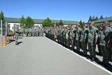 Baş Qərargah rəisi artilleriya bölmələrinin taktiki təlimini izləyib (FOTO)