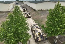 Baş Qərargah rəisi artilleriya bölmələrinin taktiki təlimini izləyib (FOTO)