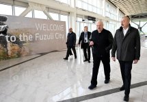 Azərbaycanda dövlət səfərində olan Belarus Prezidenti Aleksandr Lukaşenko Füzuli rayonuna gəlib (FOTO/VİDEO) (YENİLƏNİB)