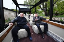 Prezident İlham Əliyev və Prezident Aleksandr Lukaşenko Şuşa şəhərinə səfər ediblər (FOTO/VİDEO)