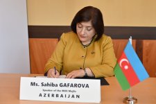 Milli Məclislə Parlamentlərarası İttifaq arasında COP29 çərçivəsində Parlament görüşünün təşkilinə dair Anlaşma Memorandumu imzalanıb (FOTO)