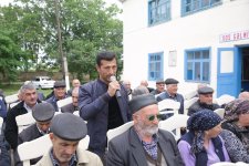 Xaçmazın Niyazoba kəndində növbəti səyyar qəbul keçirilib (FOTO)