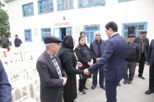 Xaçmazın Niyazoba kəndində növbəti səyyar qəbul keçirilib (FOTO)