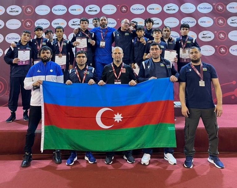 Güləş üzrə yığmamız 8 medalla birinci yeri tutub