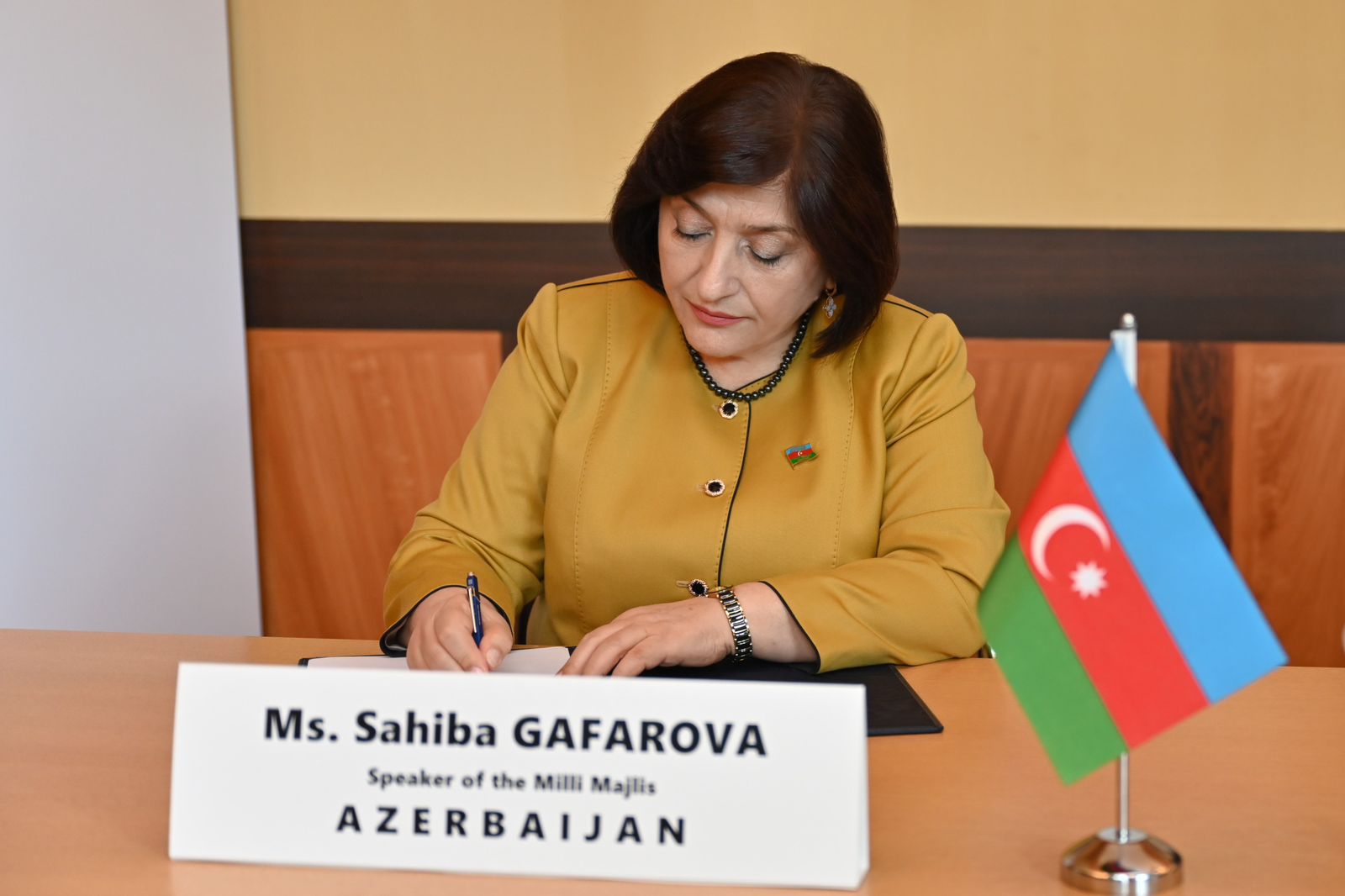 Milli Məclislə Parlamentlərarası İttifaq arasında COP29 çərçivəsində Parlament görüşünün təşkilinə dair Anlaşma Memorandumu imzalanıb (FOTO)
