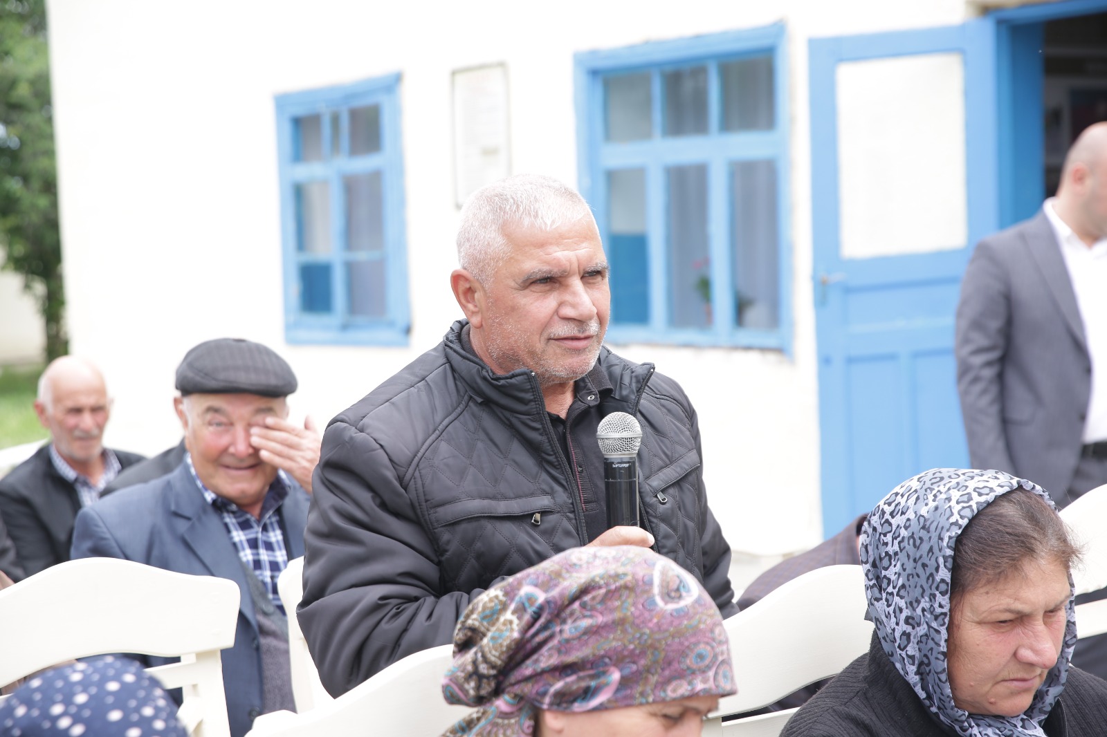 Xaçmazın Niyazoba kəndində növbəti səyyar qəbul keçirilib (FOTO)
