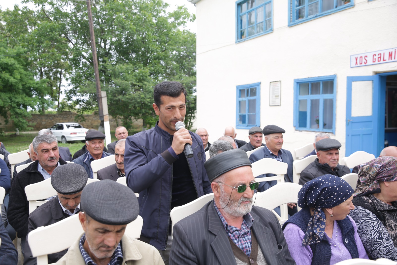Xaçmazın Niyazoba kəndində növbəti səyyar qəbul keçirilib (FOTO)
