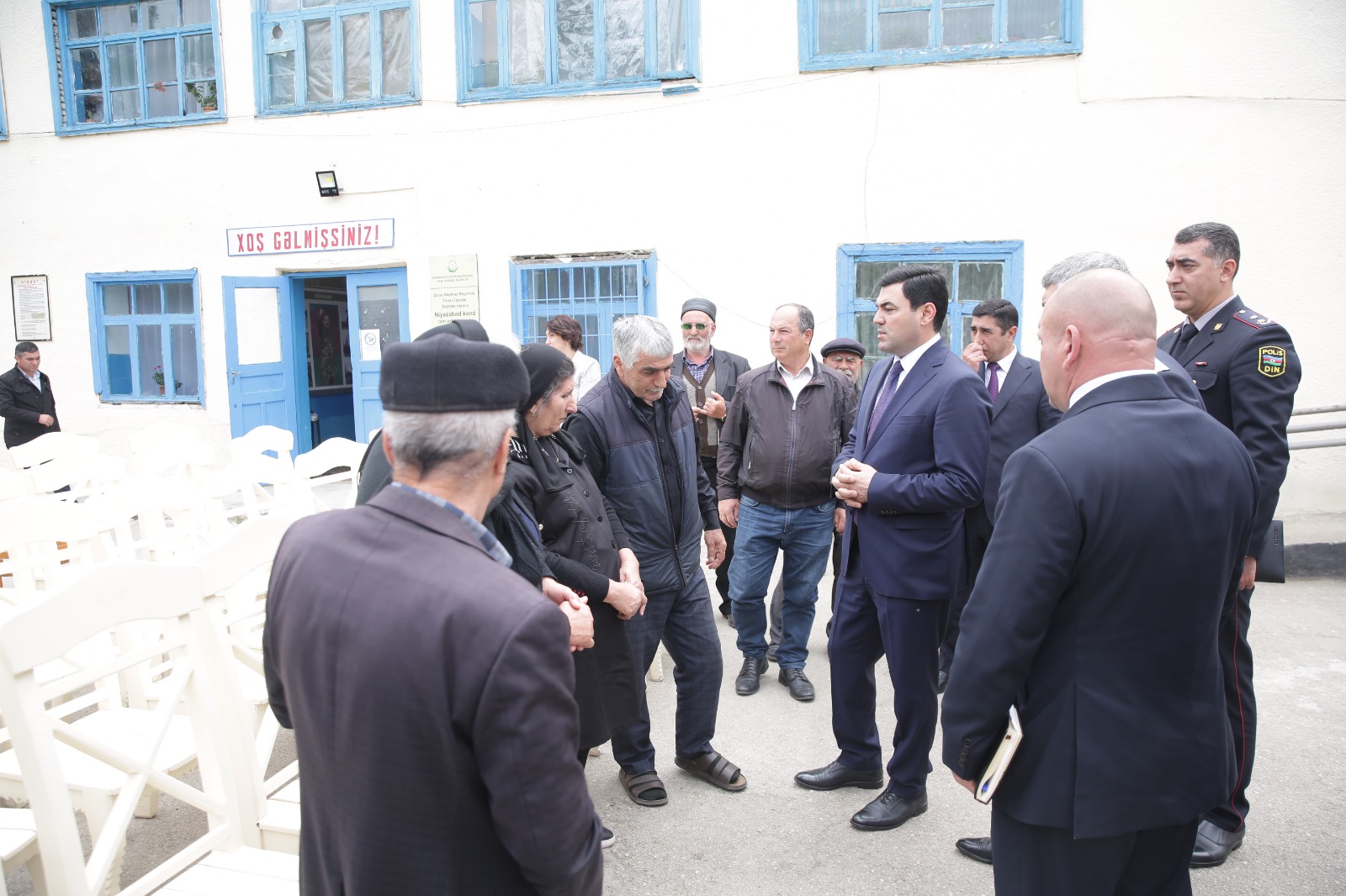 Xaçmazın Niyazoba kəndində növbəti səyyar qəbul keçirilib (FOTO)