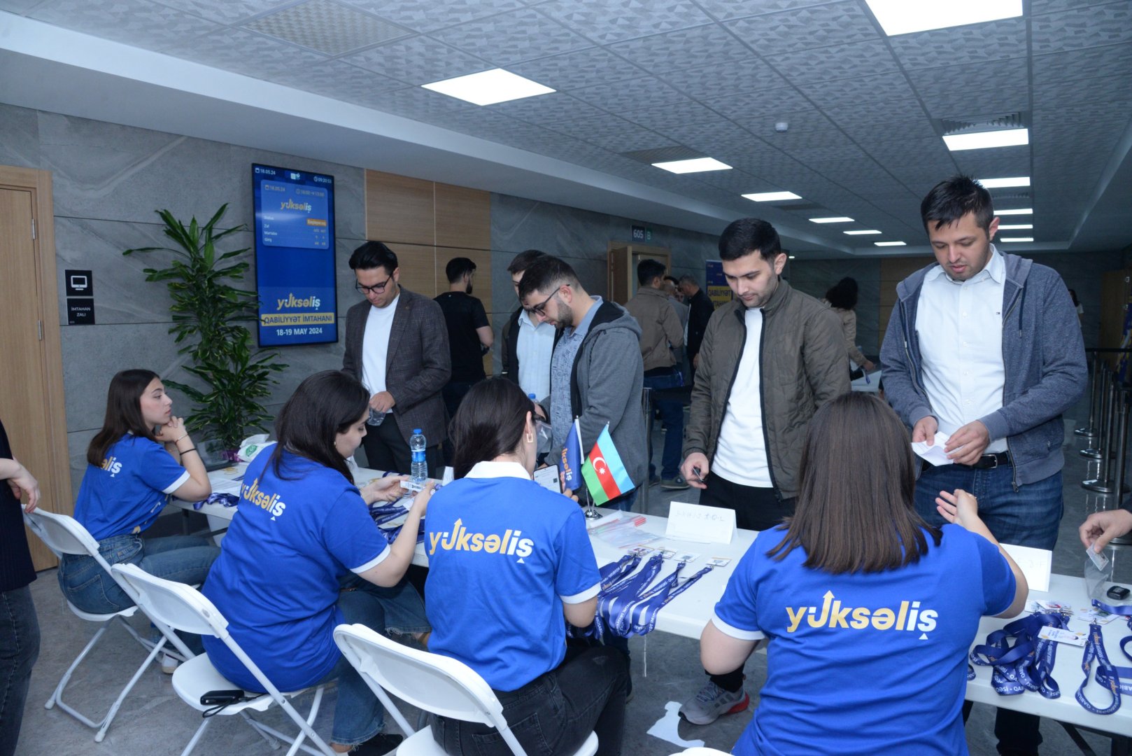 “Yüksəliş” müsabiqəsinin “Qabiliyyət imtahanı” keçirilib (FOTO)
