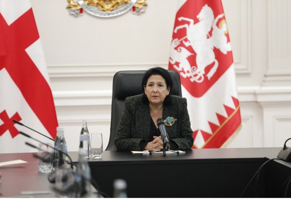Gürcüstan prezidenti "xarici agentlər" haqqında qanuna veto qoyub