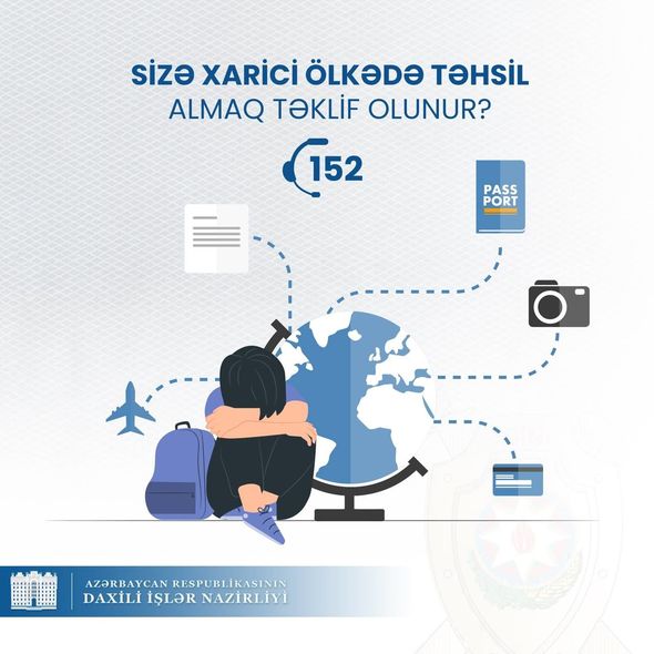 DİN-dən xaricdə təhsil fırıldaqçılığı ilə bağlı XƏBƏRDARLIQ