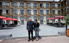 Prezident İlham Əliyev və Birinci xanım Mehriban Əliyeva Zəngilan rayonunda “Ağalı” hotelinin açılışında iştirak ediblər (YENİLƏNİB) (FOTO)