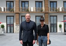 Prezident İlham Əliyev və Birinci xanım Mehriban Əliyeva Zəngilan rayonunda “Ağalı” hotelinin açılışında iştirak ediblər (YENİLƏNİB) (FOTO)
