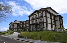 Prezident İlham Əliyev və Birinci xanım Mehriban Əliyeva Zəngilan rayonunda “Ağalı” hotelinin açılışında iştirak ediblər (YENİLƏNİB) (FOTO)