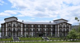 Prezident İlham Əliyev və Birinci xanım Mehriban Əliyeva Zəngilan rayonunda “Ağalı” hotelinin açılışında iştirak ediblər (YENİLƏNİB) (FOTO)