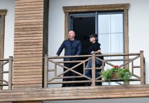 Prezident İlham Əliyev və Birinci xanım Mehriban Əliyeva Zəngilan rayonunda “Ağalı” hotelinin açılışında iştirak ediblər (YENİLƏNİB) (FOTO)