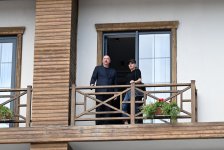 Prezident İlham Əliyev və Birinci xanım Mehriban Əliyeva Zəngilan rayonunda “Ağalı” hotelinin açılışında iştirak ediblər (YENİLƏNİB) (FOTO)