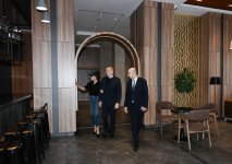 Prezident İlham Əliyev və Birinci xanım Mehriban Əliyeva Zəngilan rayonunda “Ağalı” hotelinin açılışında iştirak ediblər (YENİLƏNİB) (FOTO)