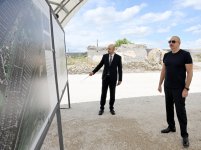 Prezident İlham Əliyev Cəbrayılın Karxulu kəndinin təməlini qoyub (FOTO/VİDEO)
